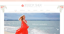 Desktop Screenshot of jessicasheaphotography.com