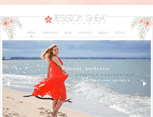 Tablet Screenshot of jessicasheaphotography.com
